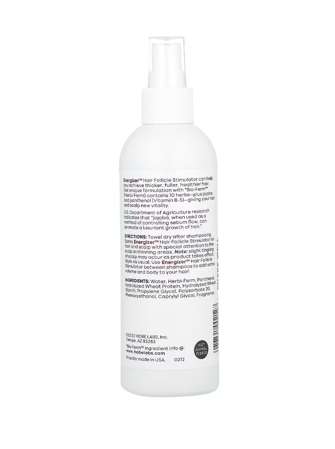 Energizer 頭髮毛囊刺激劑