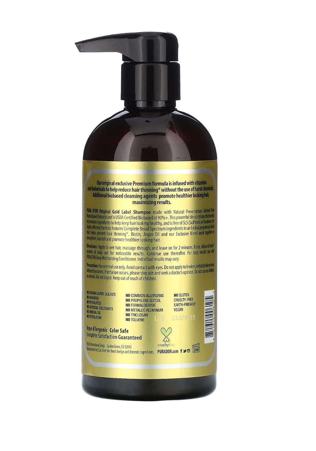 Pura D'or 固髮系列