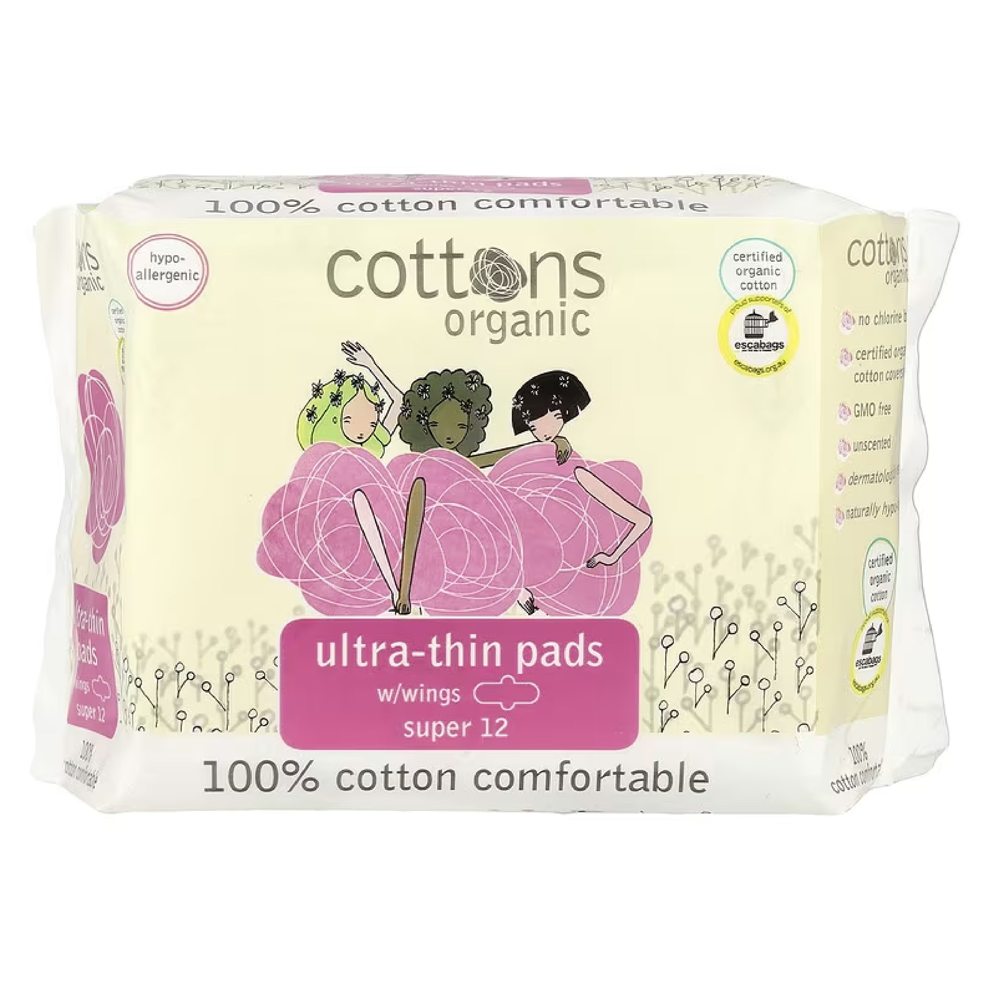 Cottons 全天然棉質護墊/衛生巾