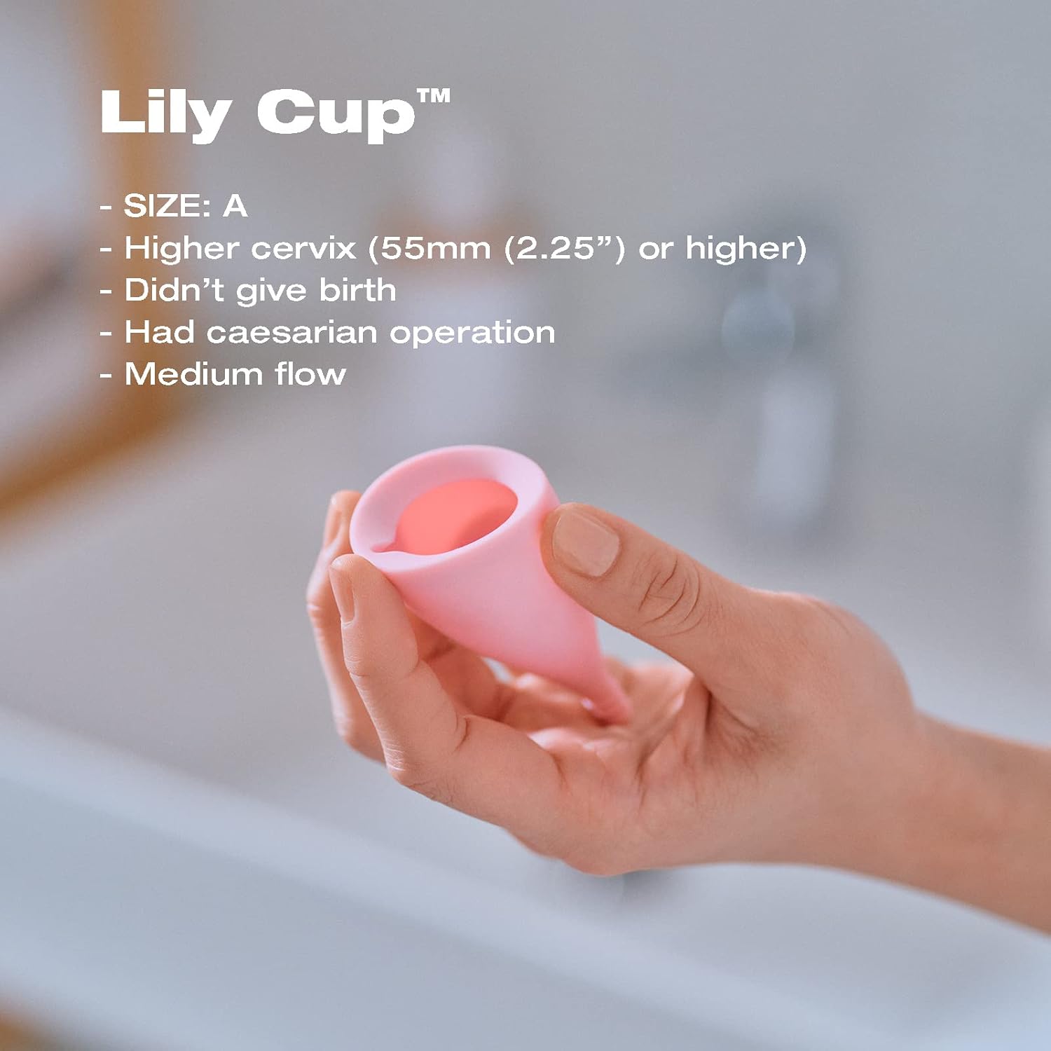 Itimina Lily Cup-月經杯 (A/B碼)