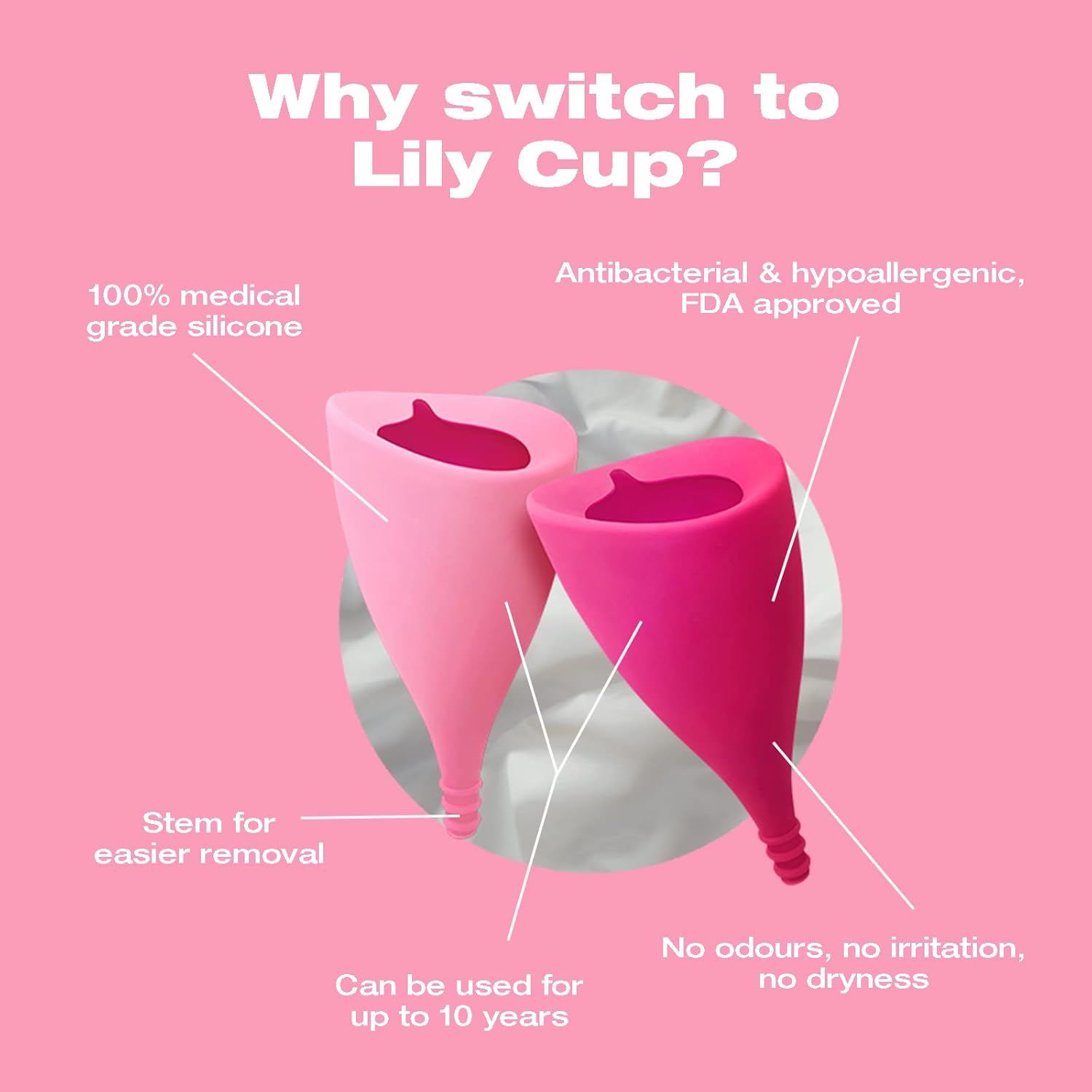 Itimina Lily Cup-月經杯 (A/B碼)