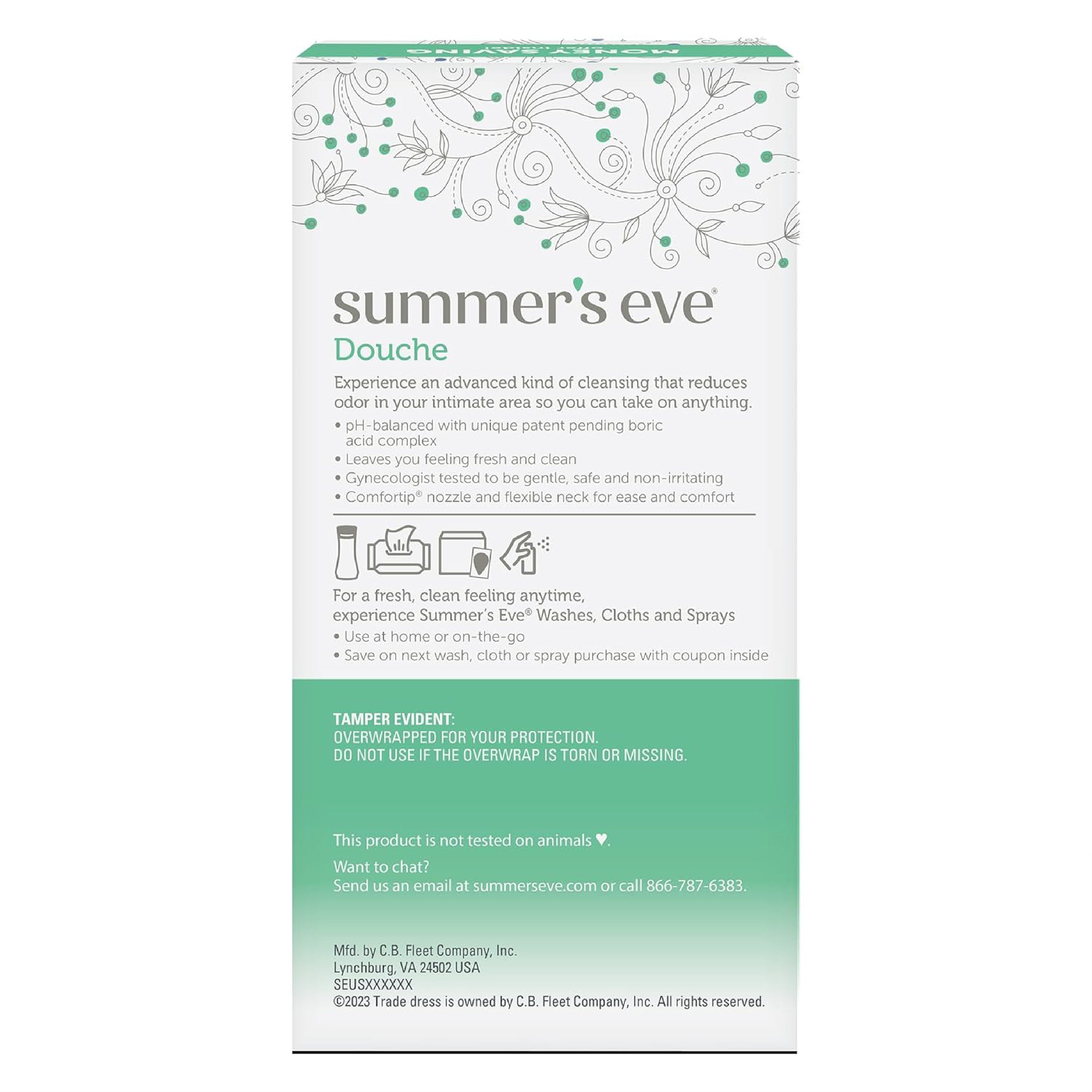 Summer's Eve 女性陰道沖洗液 (淨味配方)