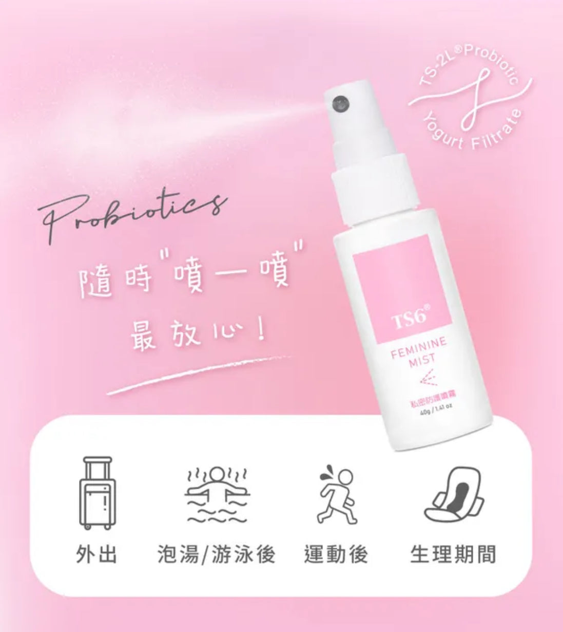 TS6 護一生 私密防護噴霧